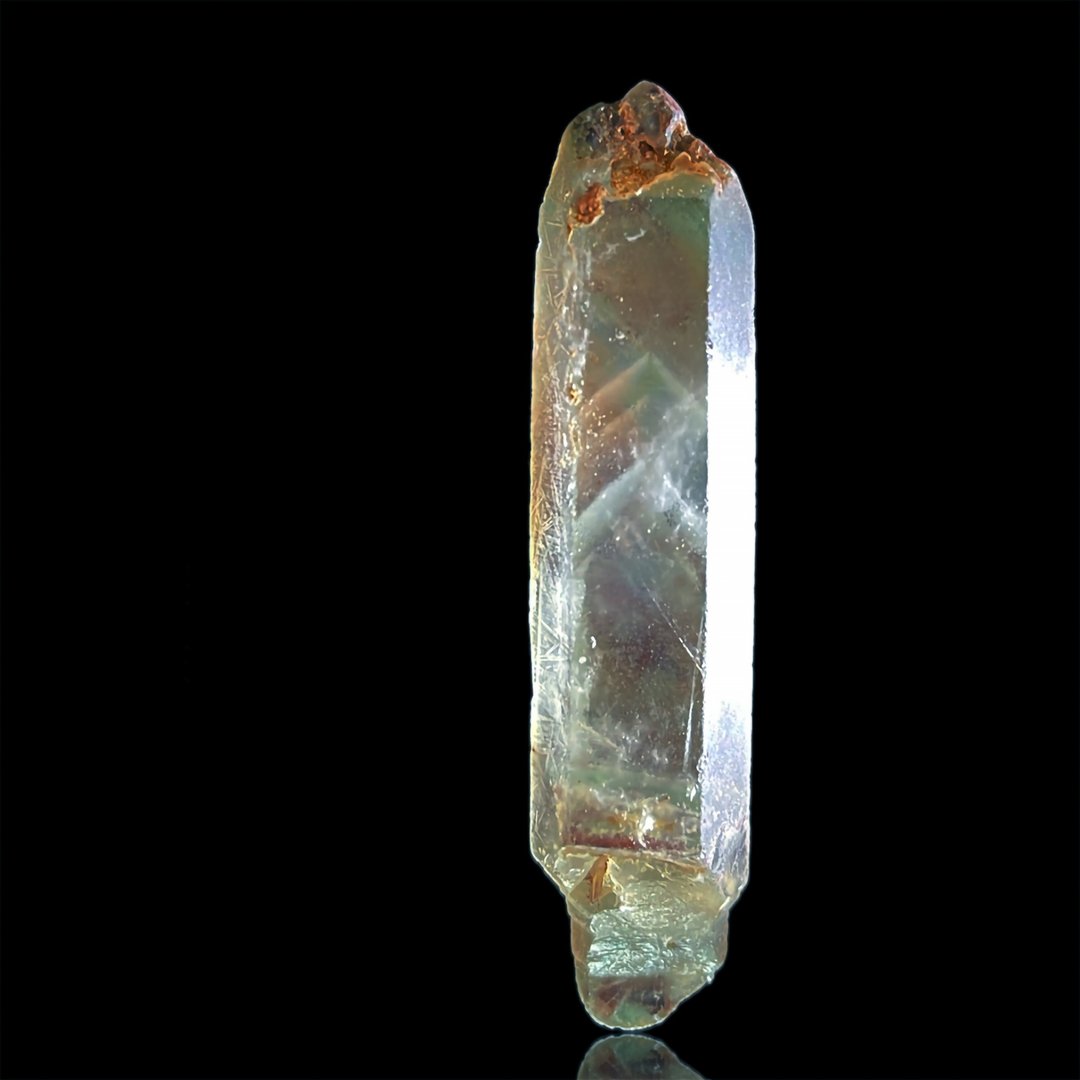 No.14 古老能量 金字塔 绿幽灵 雷射 激光柱 手术刀 水晶 水晶柱 - 摆饰 - 水晶 透明