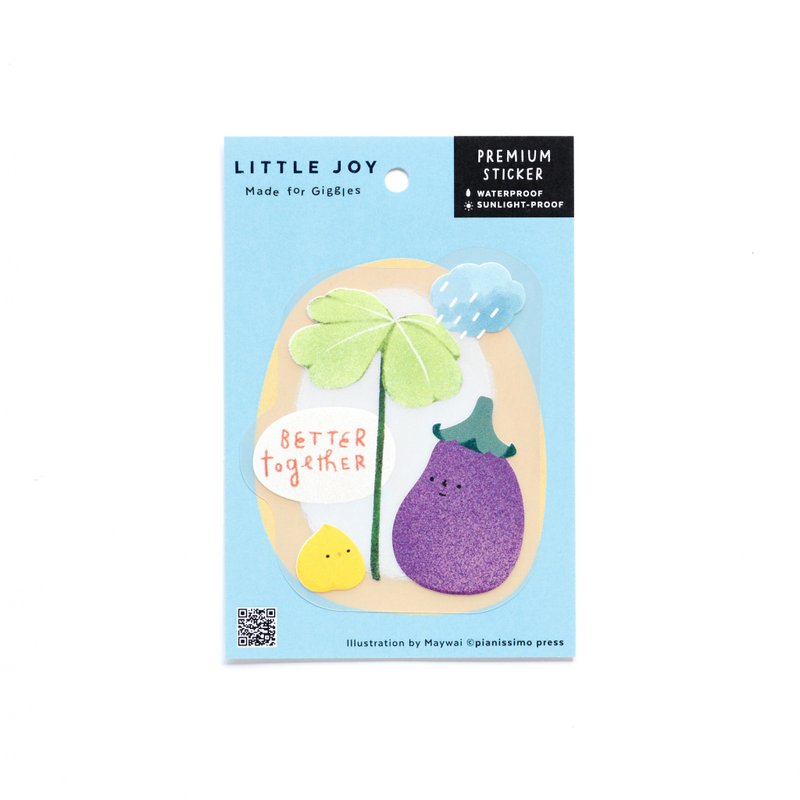 顶级贴纸 - Little Joy - Better Together - 贴纸 - 塑料 多色