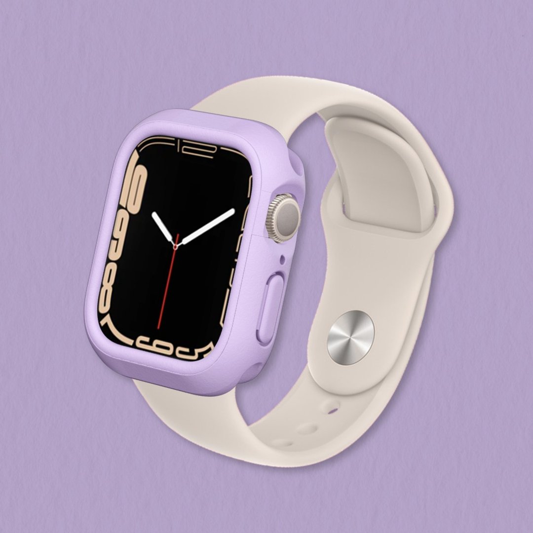 Apple Watch SE3/9/8/SE2/7/6/SE/5/4/ 边框保护壳-紫罗兰色 - 数码小物 - 其他材质 紫色