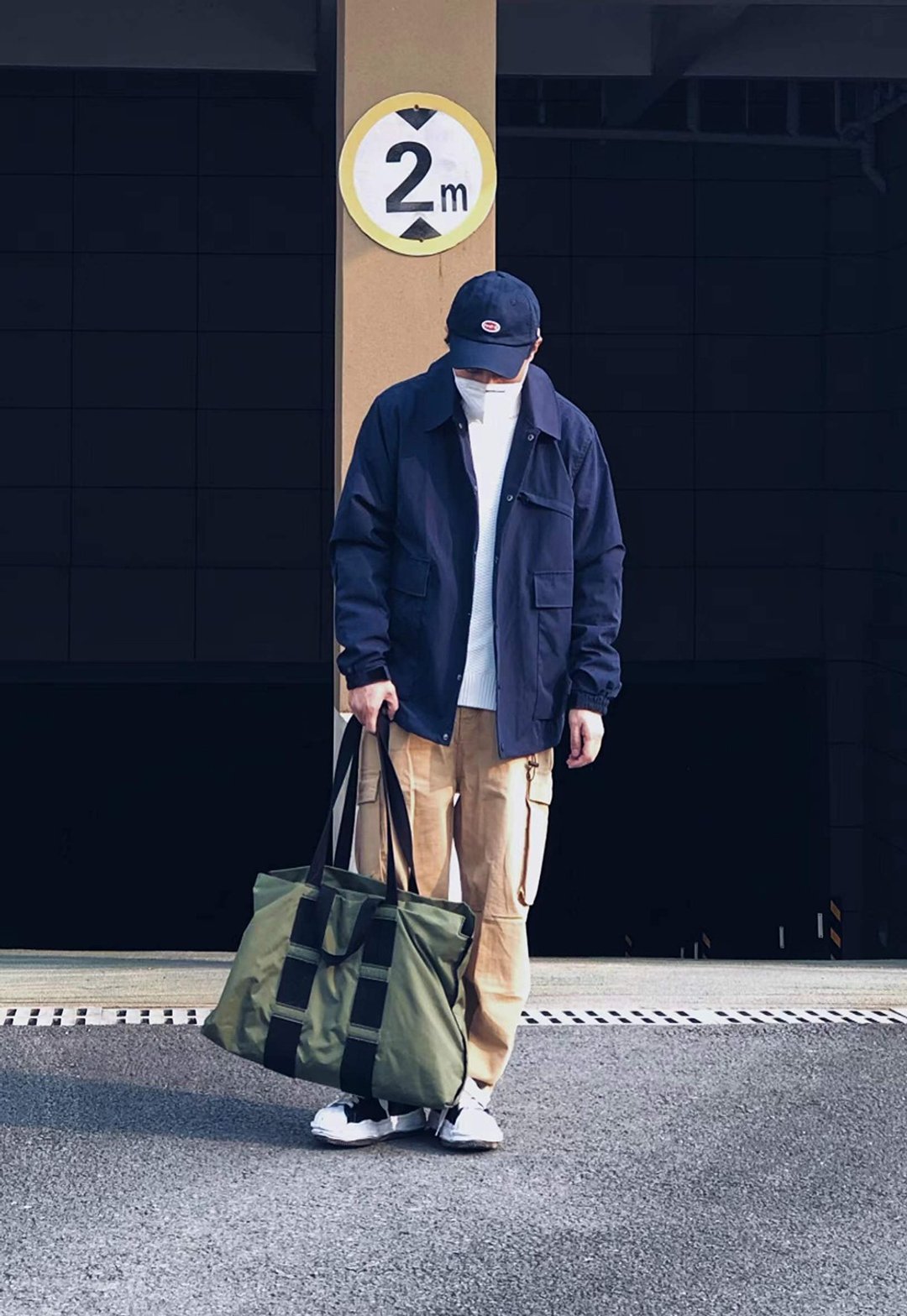 CITYBOY 日系工装宽松中性款极简防风夹克 - 男装外套 - 其他材质 