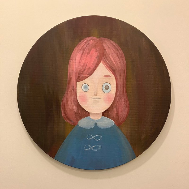 小女孩肖像画 - 海报/装饰画/版画 - 压克力 多色