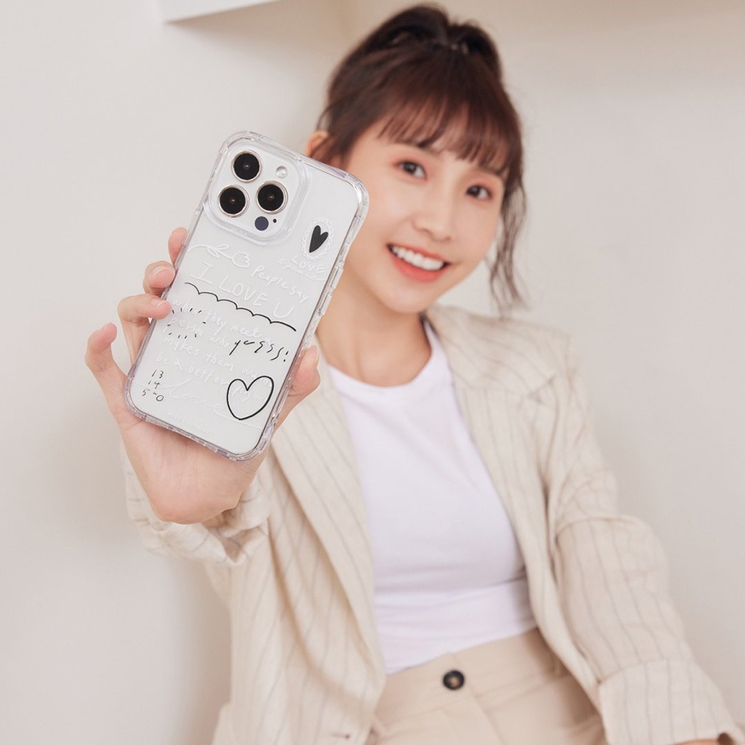 Meigo真爱语录抗黄防摔MagSafe iPhone手机壳 - 手机壳/手机套 - 塑料 多色