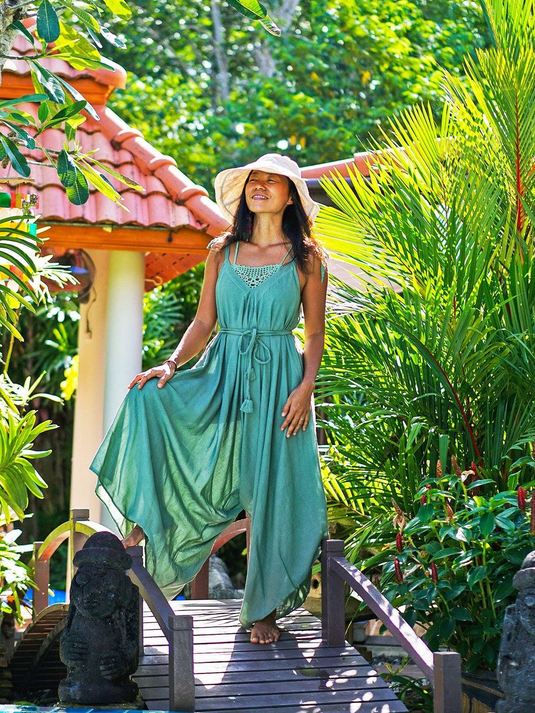Harem Jumpsuit, Wide Leg Jumpsuit, Yoga Romper, Summer Overall, Boho Jumpsuit, F - 背带裤/连体裤 - 其他材质 