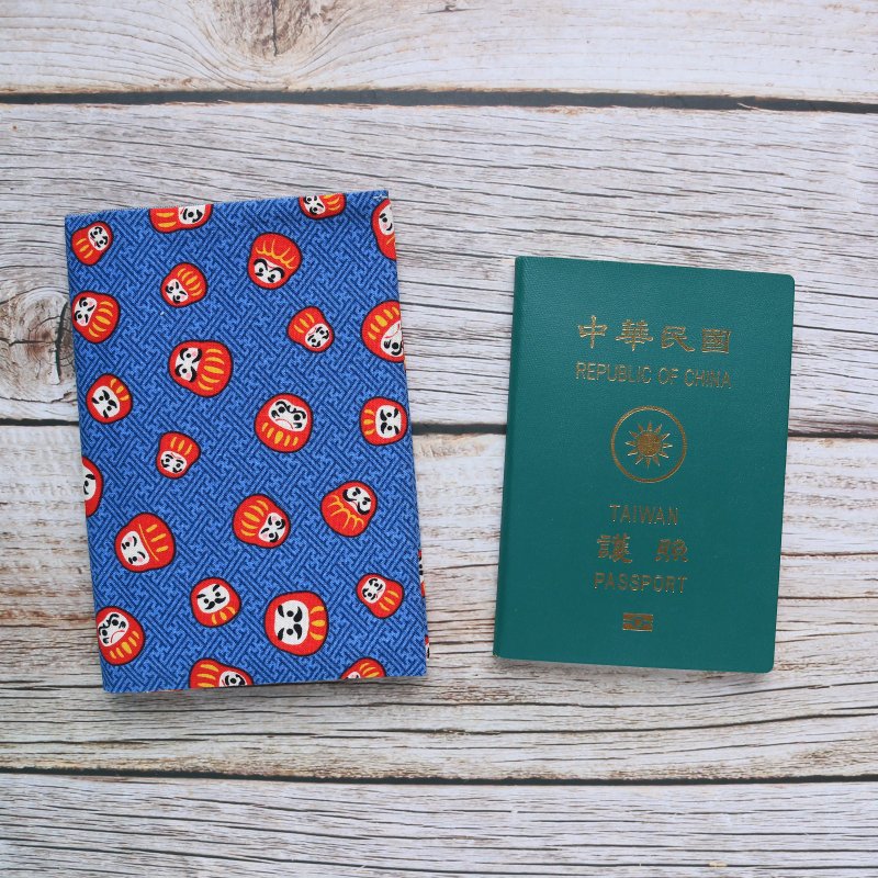 【达摩】 护照套 护照夹 护照包 - 护照夹/护照套 - 棉．麻 蓝色