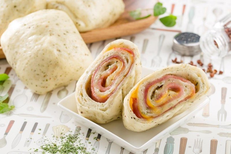 【满面香】培根芝士手工馒头-4入装 - 面包/吐司 - 新鲜食材 