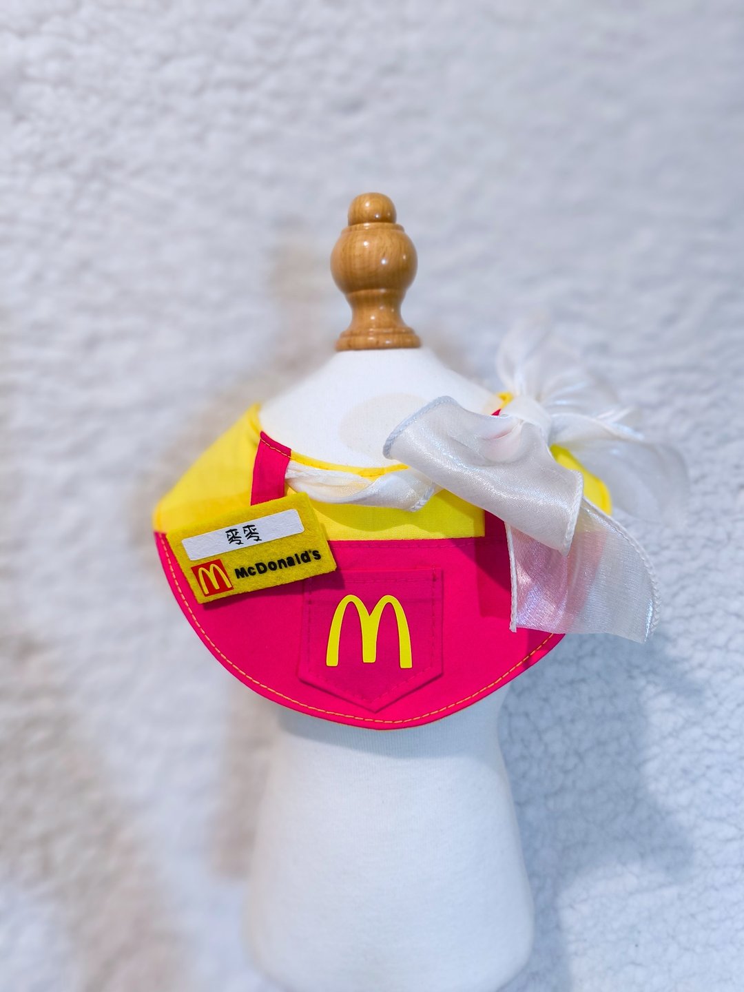 MCDONALD姐姐 小飞飞 造型颈饰 角色扮演 宠物 围巾 猫犬 颈饰 - 衣/帽 - 棉 红色