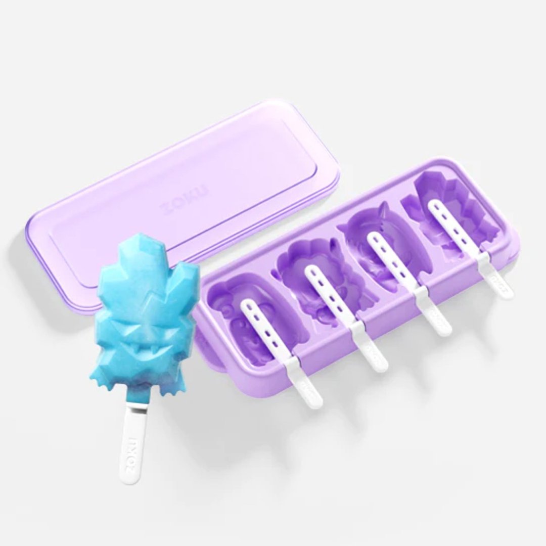 怪兽雪条模具组 - 厨房用具 - 塑料 紫色