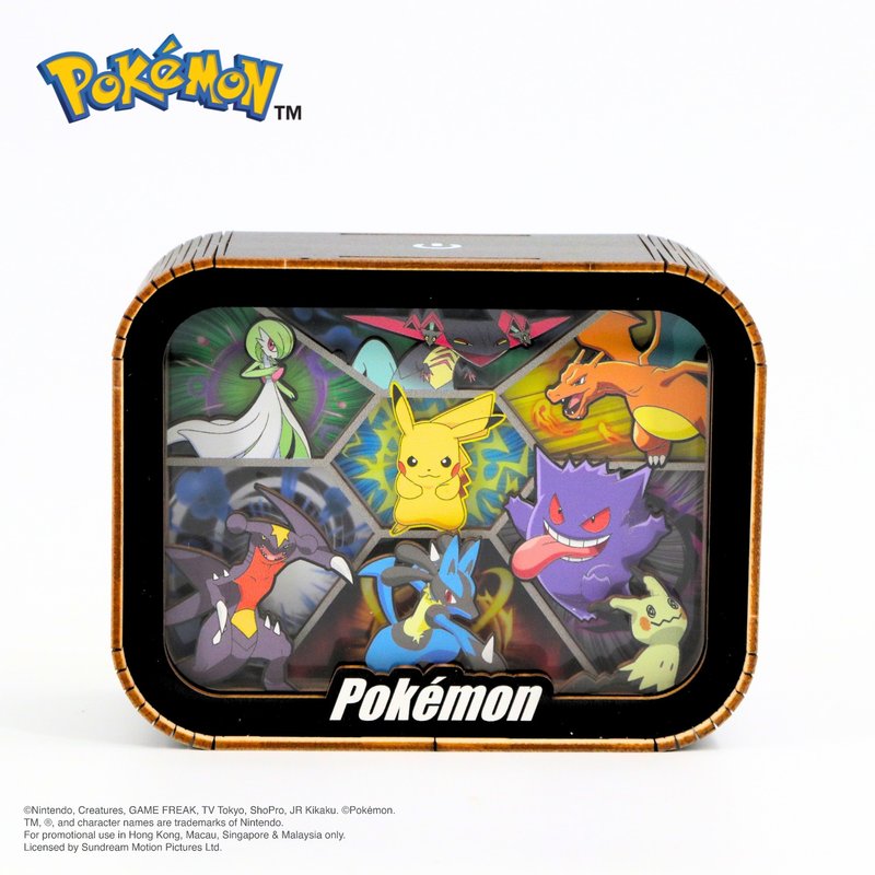 Pokémon小夜灯 - Pokémon集合 宝可梦 - 灯具/灯饰 - 木头 多色