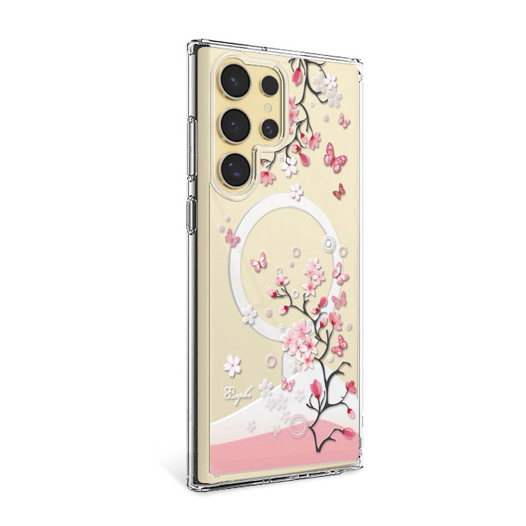 Samsung S26/S25/S24/S23 轻薄军规防摔磁吸手机壳 - 日本樱 - 手机壳/手机套 - 其他材质 多色