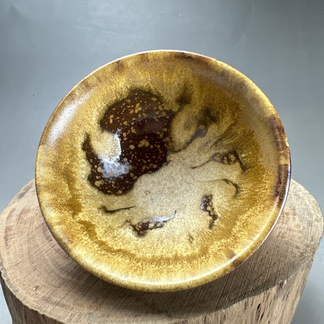 台湾【釉变】流体陶艺杯18 - 其他杯子 - 陶 咖啡色