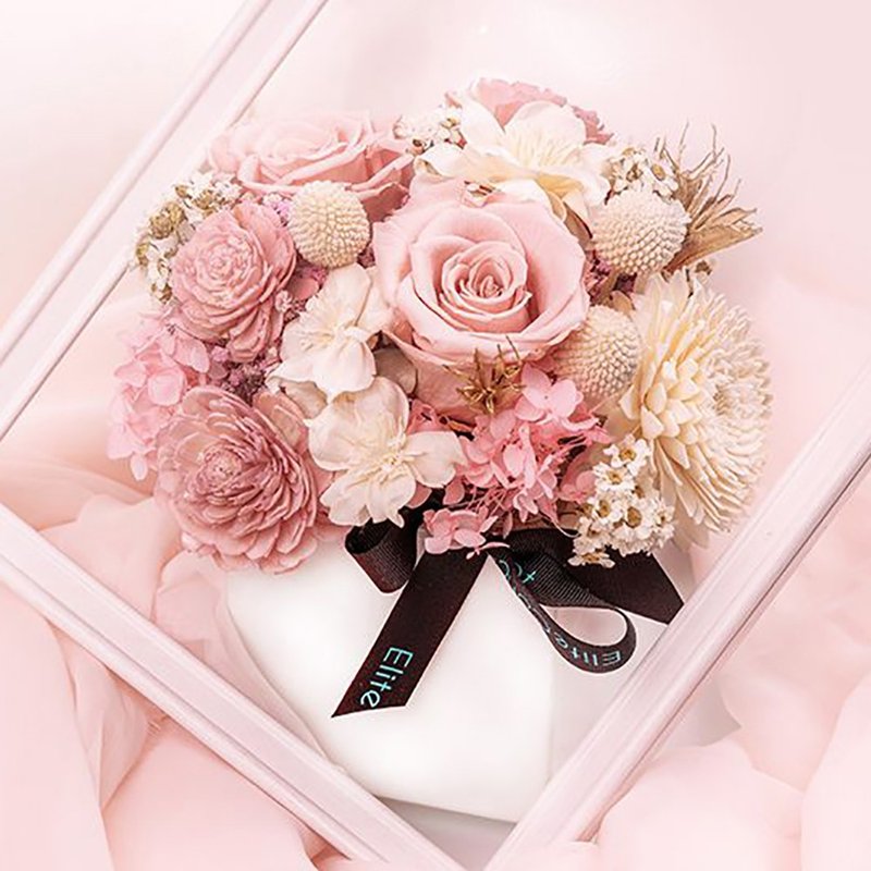 I pinky promise 香氛永生盆花 | 永生花 - 植栽/盆栽 - 植物．花 粉红色