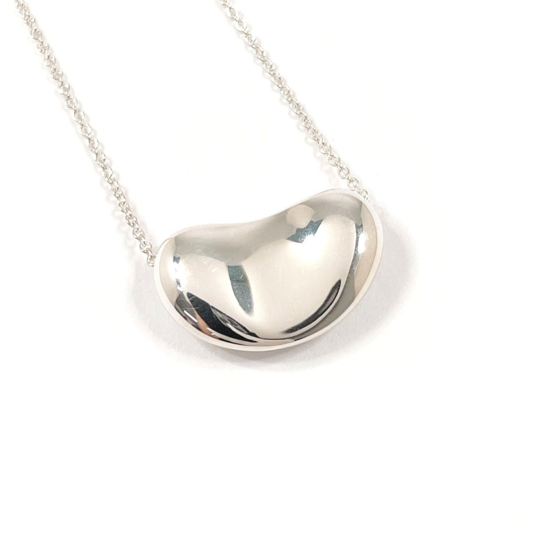 【日本直送．近全新】蒂芬妮 TIFFANY&Co. 项链 Bean 豆豆 Elsa Peretti 银 925 饰品 珠宝 已抛光 - 项链 - 纯银 银色