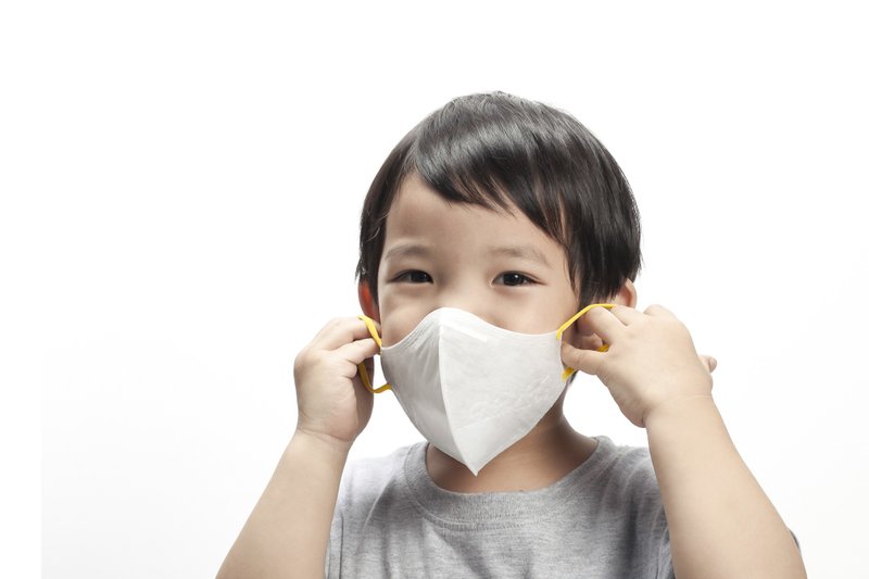 :dc 克微粒-立体奈米薄膜口罩儿童 白口罩+黄耳带 S Size(6片/盒) - 数码小物 - 其他材质 银色