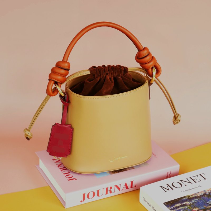 JAYCHEWIN ATELIER 定制化包包 Custom-made Bag Collections - 手提包/手提袋 - 真皮 咖啡色