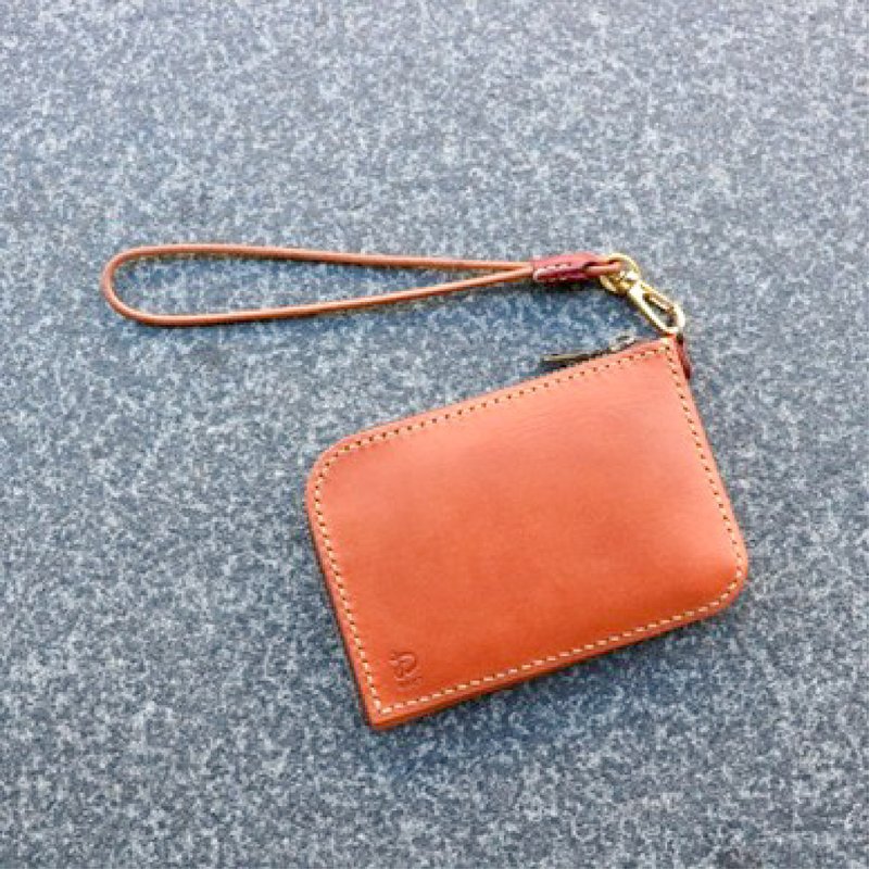 L短夹 (匠心版) - 皮夹/钱包 - 真皮 咖啡色