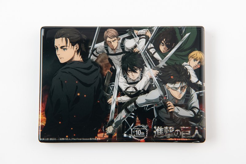 【进击的巨人】水晶桌面立牌 - 摆饰 - 其他材质 黑色