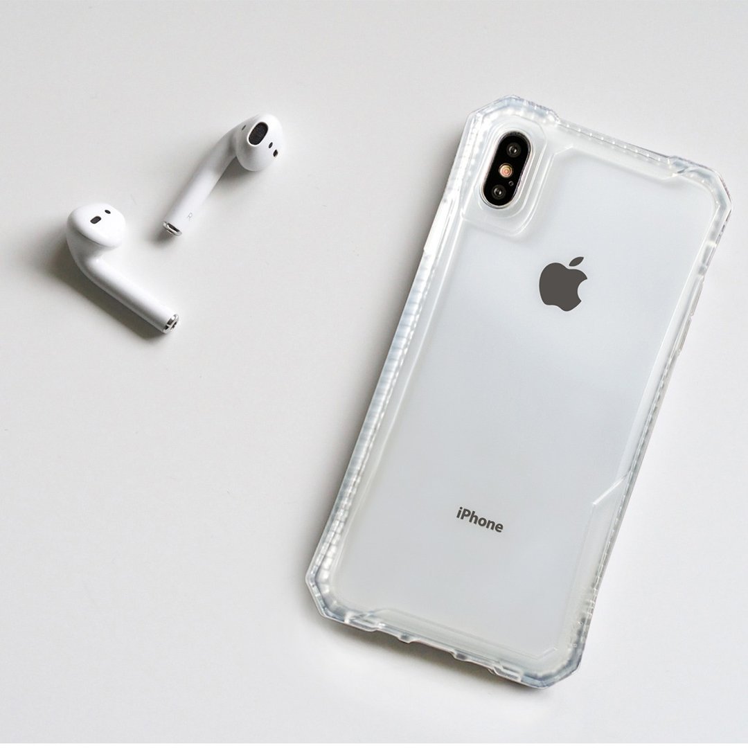 Rampart Series│iPhone Xs Max (6.5寸) 超抗摔吸震空压保护壳 - 手机壳/手机套 - 塑料 黑色