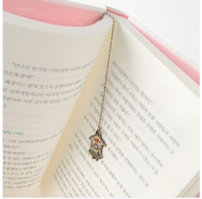 彩绘 咕咕钟 复古 时钟 挂钟 书签 吊饰 - 书签 - 其他材质 