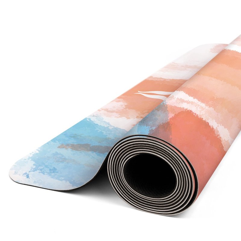 【NAMASTE】Namaskara瑜珈垫 2mm - 水彩O - 瑜珈垫 - 其他材质 橘色