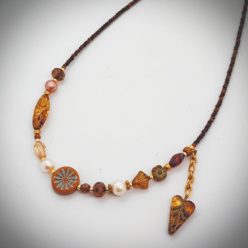 流苏串珠项链 - 项链 - 珍珠 