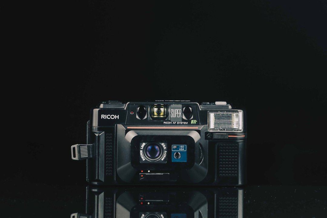 Ricoh FF-3D AF SUPER #1800 #135底片相机 - 相机 - 其他金属 黑色