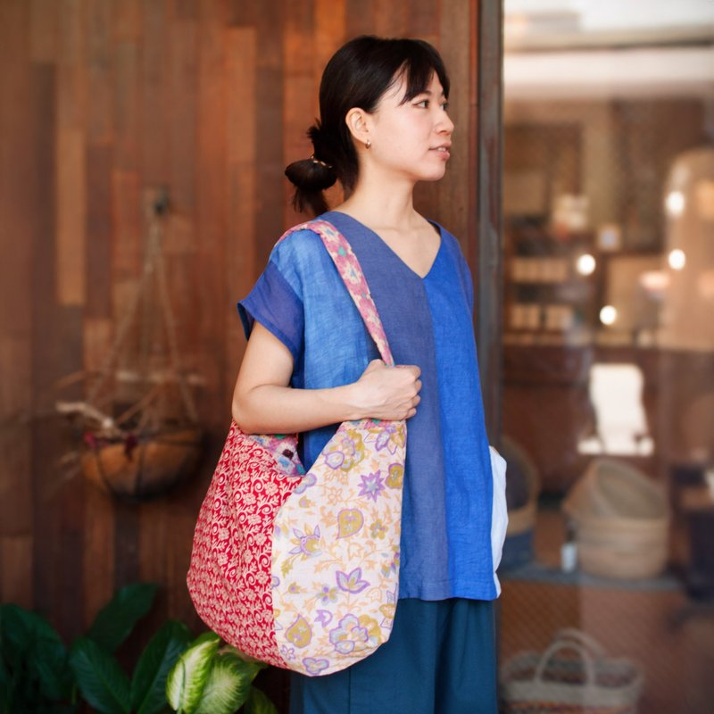 纱丽方方单肩包_公平贸易 - 收纳用品 - 棉．麻 多色