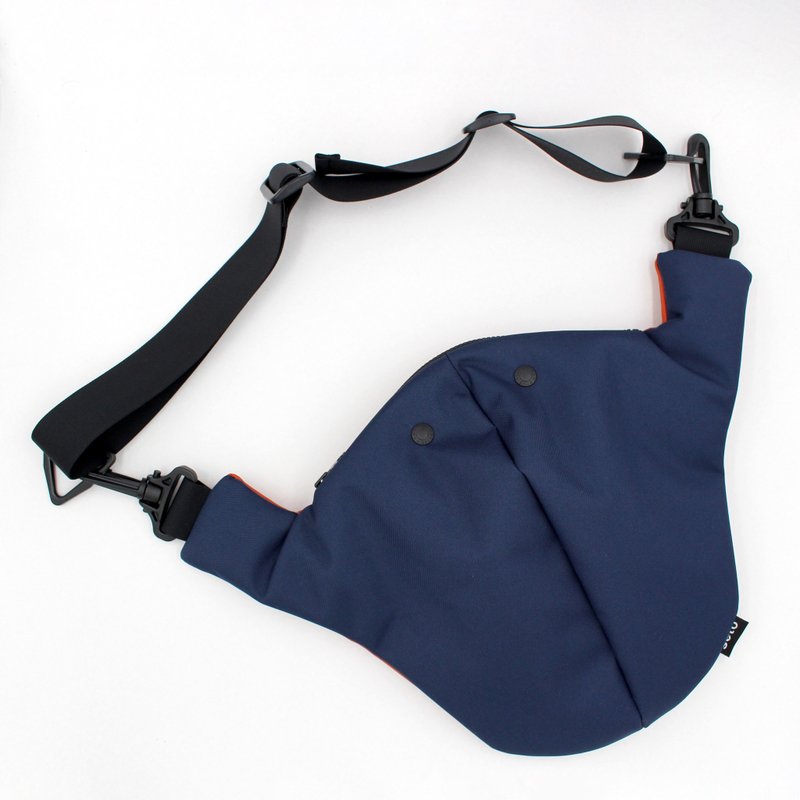 小动物大型随身包 - 侧背包/斜挎包 - 聚酯纤维 蓝色