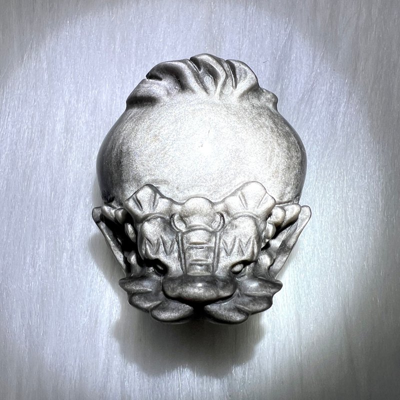 银曜石龙龟 | 水晶 | 水晶龙龟 | 水晶摆件 - 摆饰 - 水晶 银色