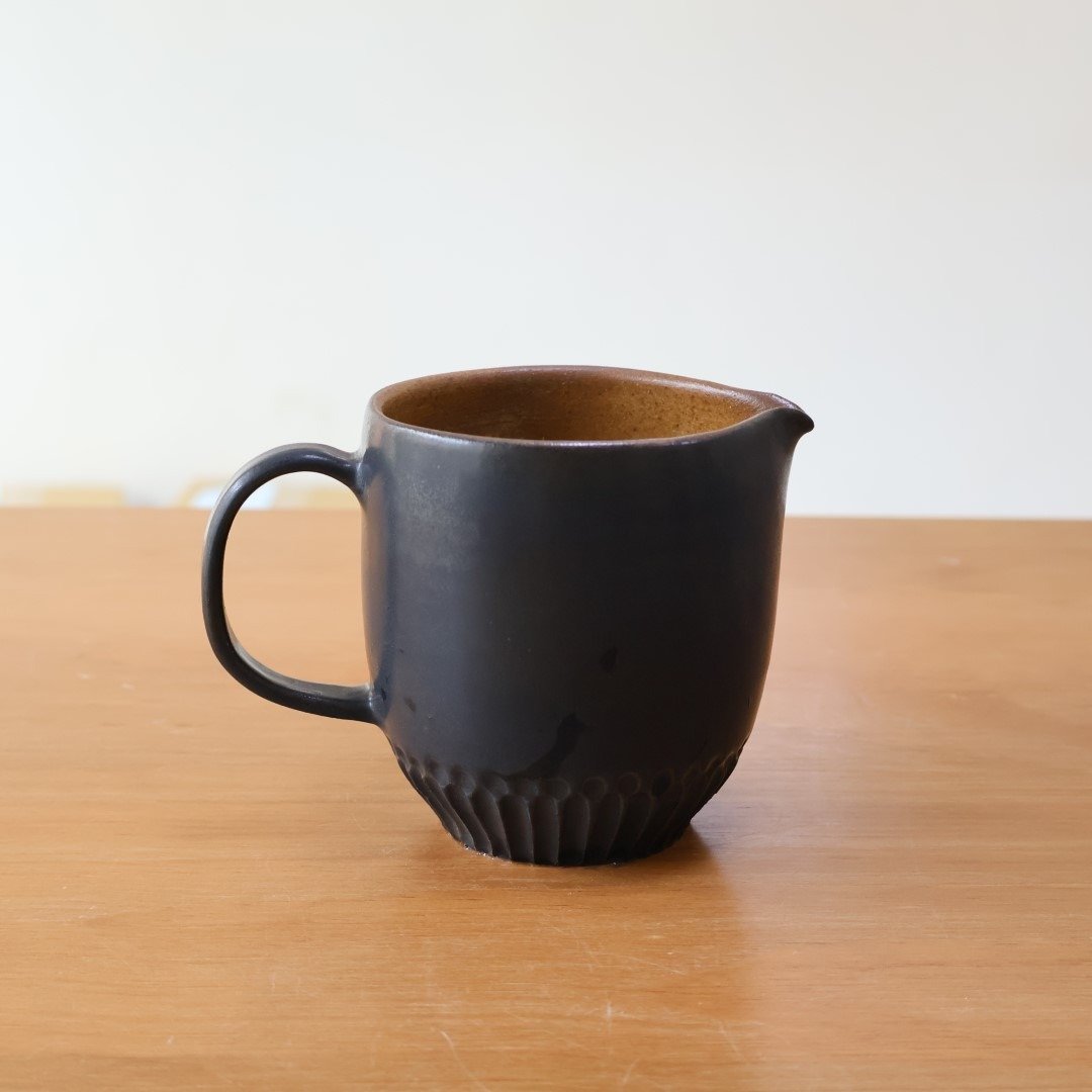 品墨消光黑 有手把茶海 - 茶具/茶杯 - 陶 黑色