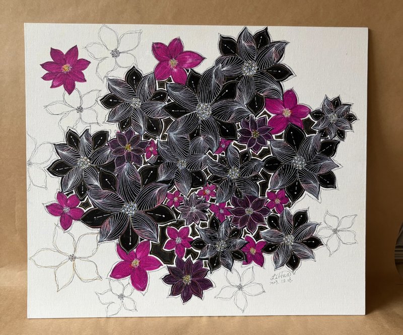 若即若离_挂画 - 海报/装饰画/版画 - 棉．麻 