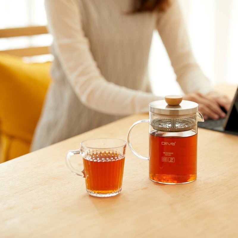 伴手茶礼盒.典雅入手-云知道 花香乌龙茶x简约热泡玻璃壶 - 茶 - 新鲜食材 