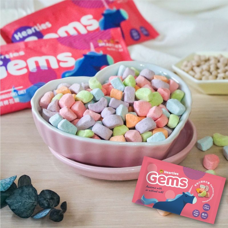 【脆的棉花糖】彩色石头棉花糖 | Rainbow Marshmallows 最低50元 - 零食/点心 - 其他材质 多色