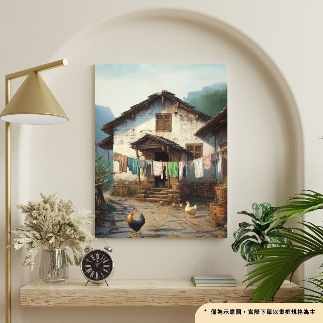 农村 - 【 高清微喷油画系列 】 艺术挂画 | 客厅挂画 - 海报/装饰画/版画 - 棉 