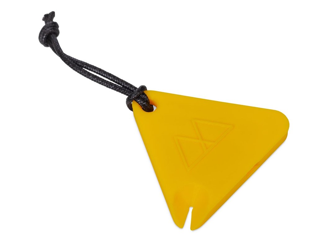 【LITEWAY】TRINKET WHISTLE 黄 - 露营用品 - 其他材质 黄色
