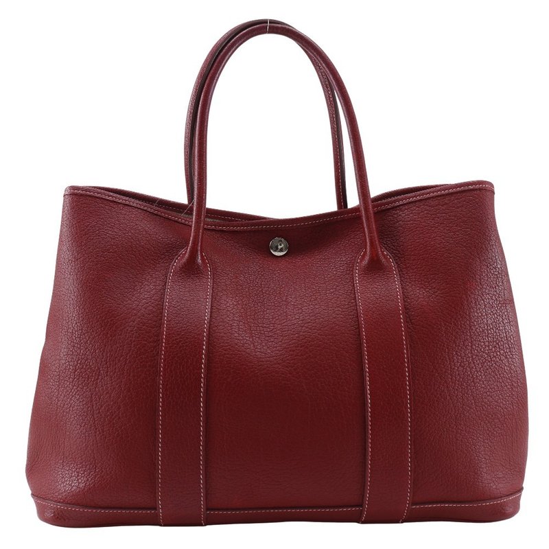 [日本直送] 爱马仕 HERMES Garden Party PM 托特包 Negonda 红色 女款 [二手] - 手提包/手提袋 - 真皮 红色