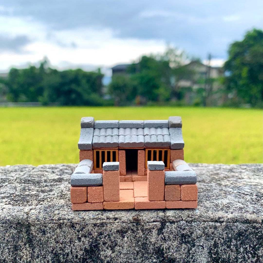 【DIY材料组合包】小庭院/小砖块模型/迷你红砖/台湾传统筑 - 其他 - 其他材质 