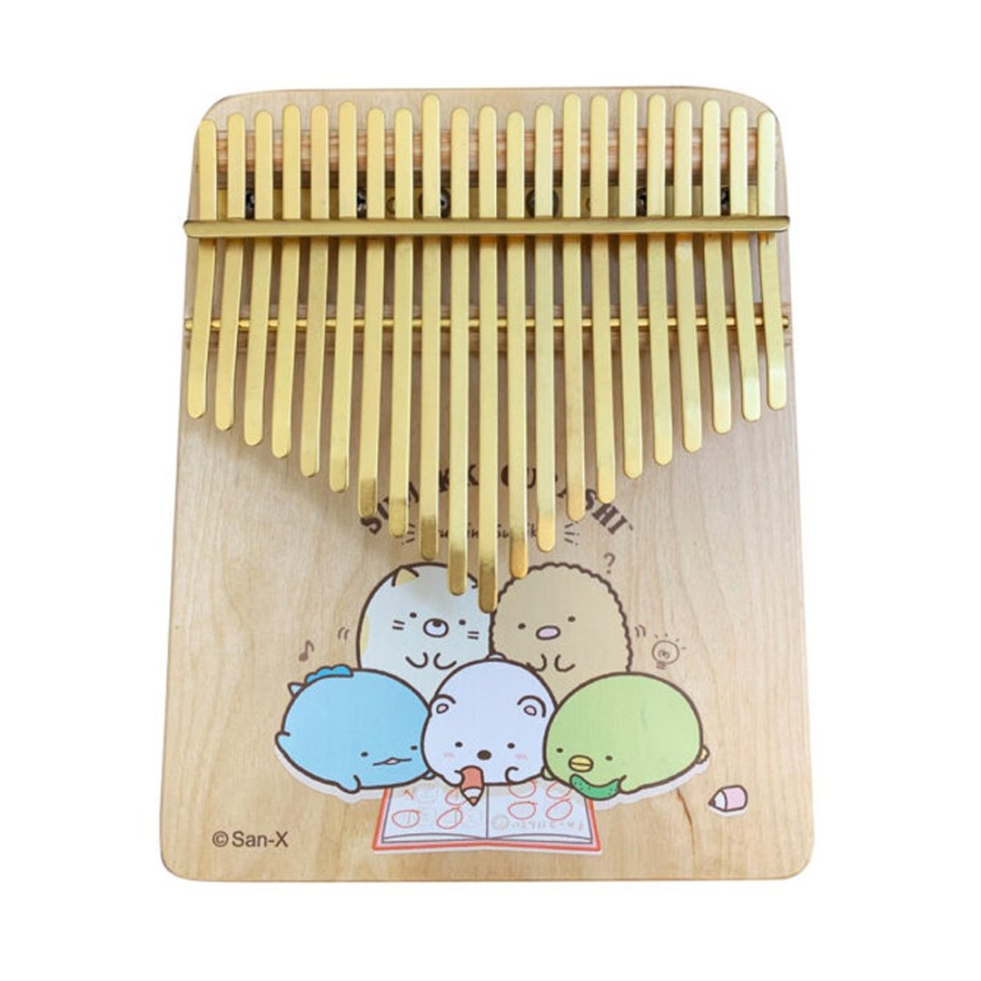 角落小伙伴单图彩绘 21音白桦金卡林巴琴 送束口袋+擦琴布 - 吉他/乐器 - 木头 黄色