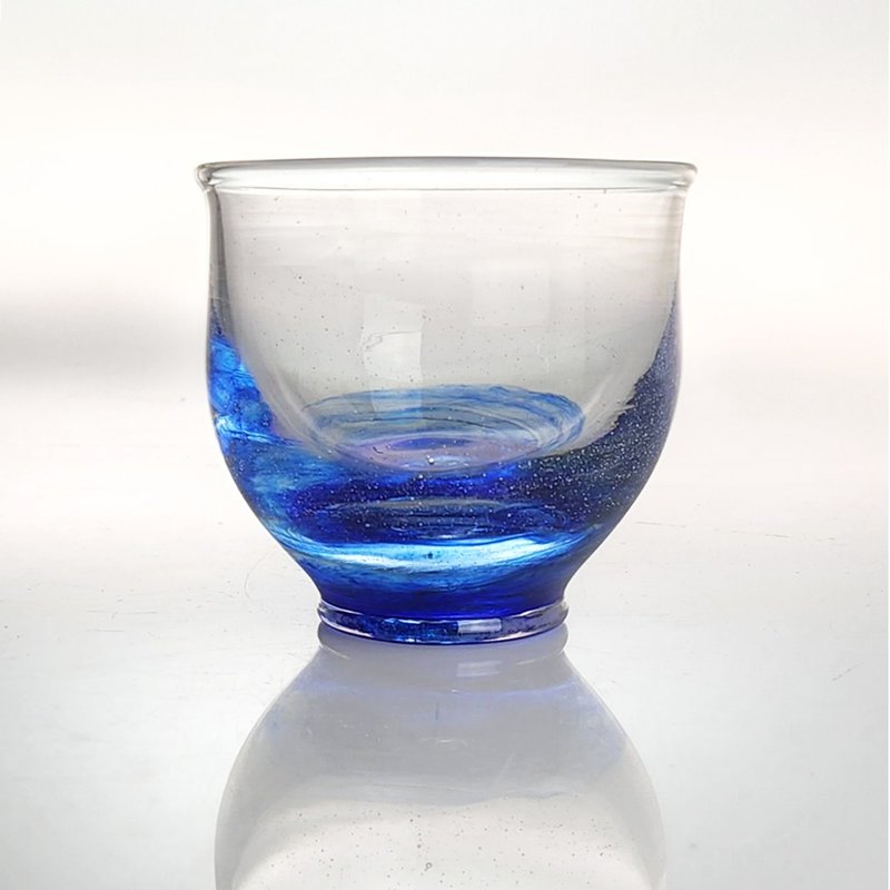 星绚杯 手作玻璃杯 纯手工吹制 - 玻璃杯 - 玻璃 蓝色