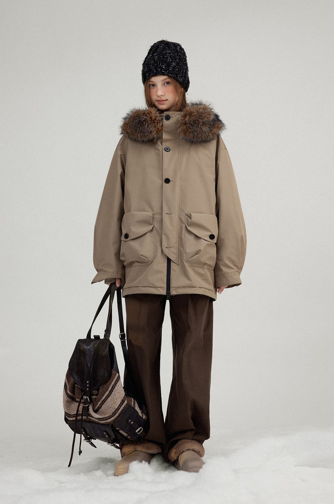 北欧冬季 山系90白鸭绒 可拆卸内胆羽绒服 - 女装上衣 - 其他材质 多色