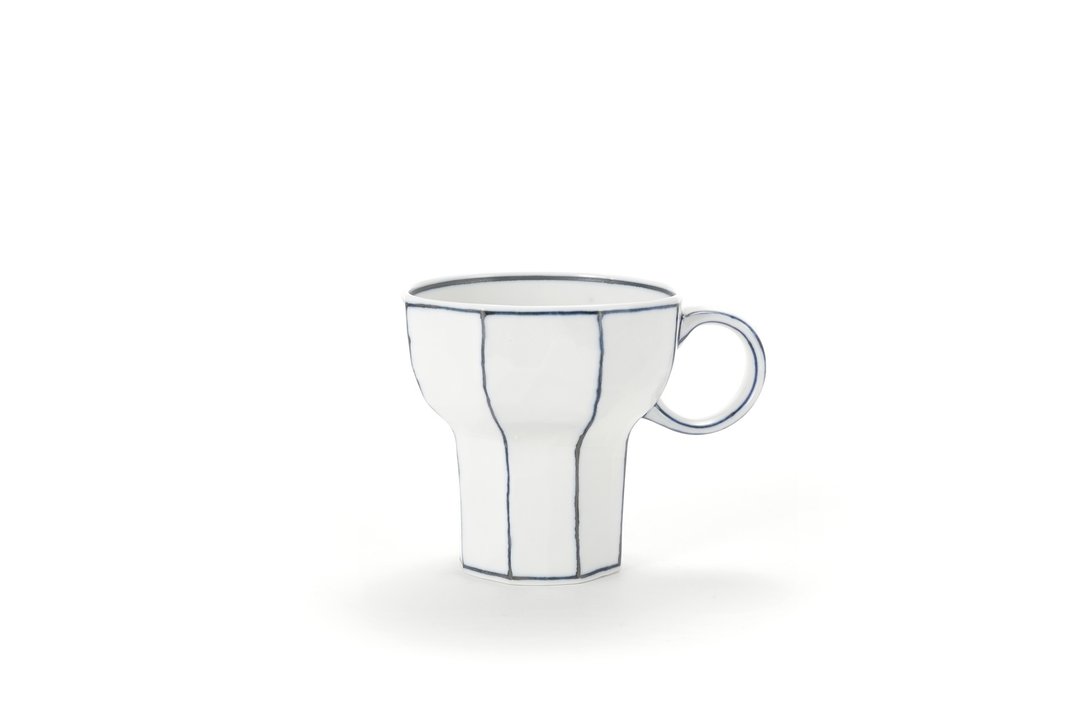 KIMSEOKBINN CERAMIC 斜角杯_Y - 咖啡杯/马克杯 - 陶 白色