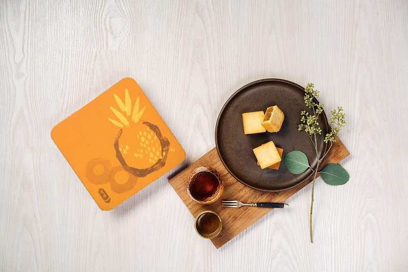 奇华饼家-凤梨金酥礼盒9入 - 蛋糕/甜点 - 其他材质 橘色