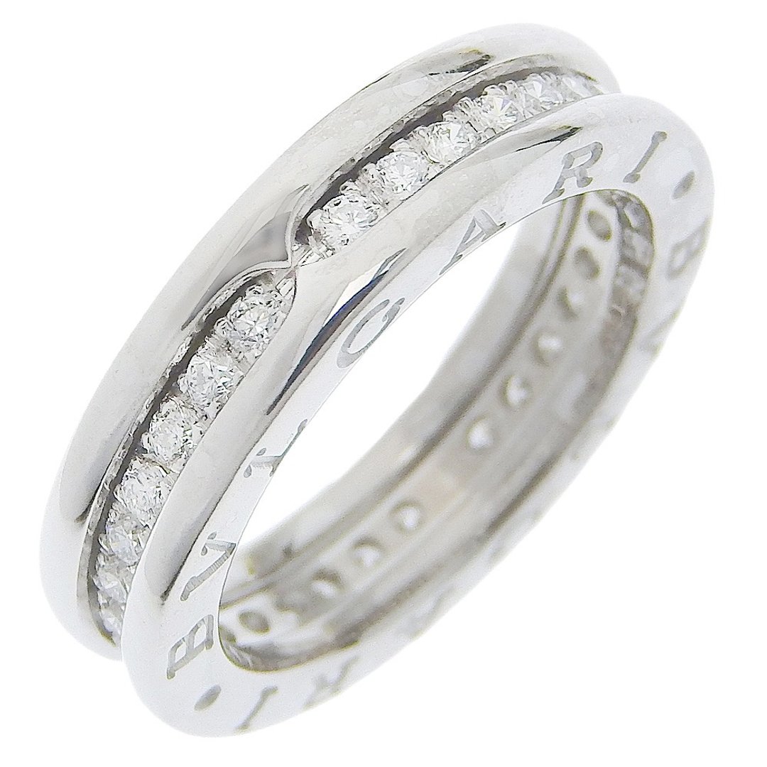 【日本直送】宝格丽 BVLGARI B-zero1 9.5号 戒指 永恒系列 18K 白K金 × 钻石 约6.0g 女性用【中古】 - 戒指 - 贵金属 银色