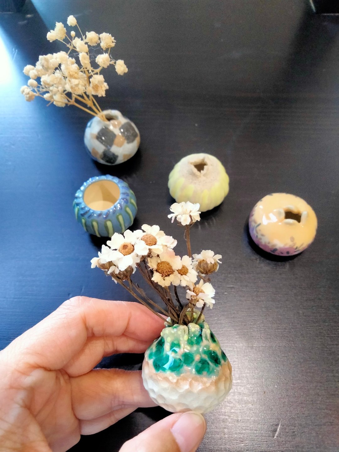 迷你小花器 - 花瓶/陶器 - 陶 