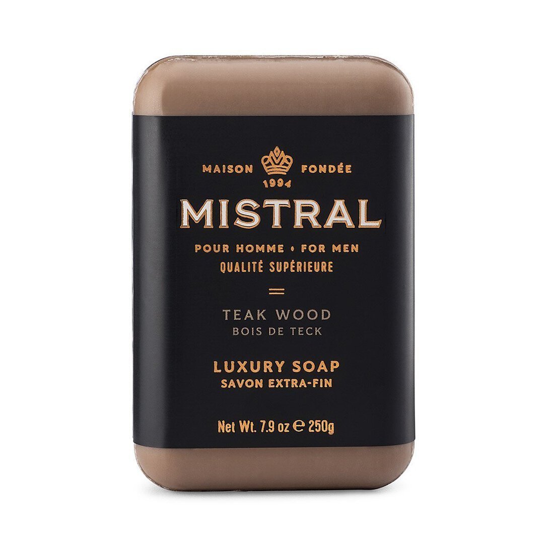 Mistral - 柚木麝香 绅士香氛皂 / 香水皂 / 沐浴香皂 / 沐浴皂 - 肥皂/手工皂 - 其他材质 