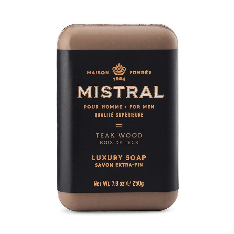 Mistral - 柚木麝香 绅士香氛皂 / 香水皂 / 沐浴香皂 / 沐浴皂 - 肥皂/手工皂 - 其他材质 