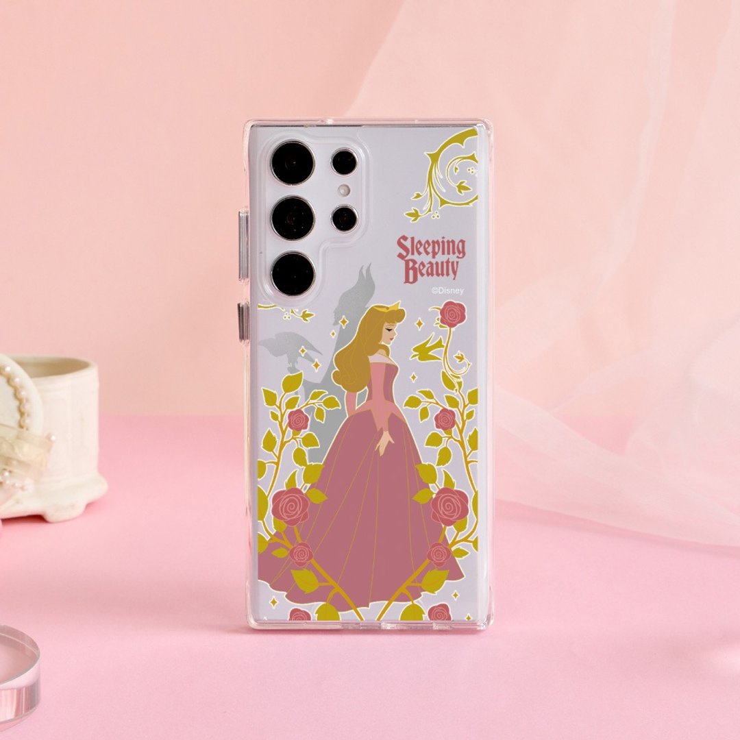 Disney公主-睡美人款防摔透明SAMSUNG手机壳 - 手机壳/手机套 - 塑料 多色