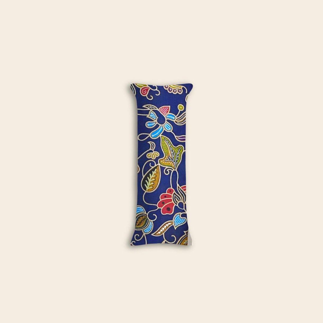 手工定制简约猫咪薄荷棒 Organic Catnip Cat Toys Batik Blue - 衣/帽 - 棉 蓝色