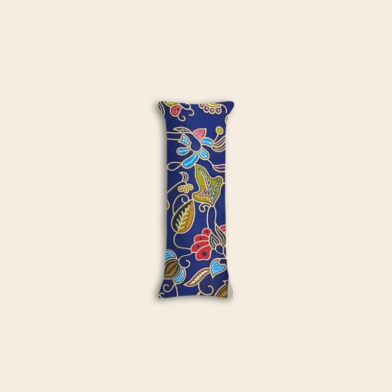 手工定制简约猫咪薄荷棒 Organic Catnip Cat Toys Batik Blue - 衣/帽 - 棉．麻 蓝色