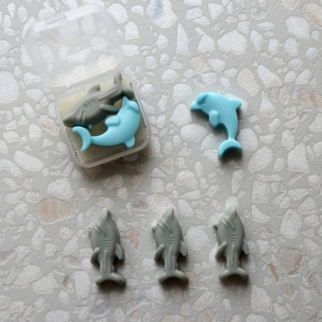 鲨鱼海豚 海底世界 随身皂 - 肥皂/手工皂 - 浓缩/萃取物 
