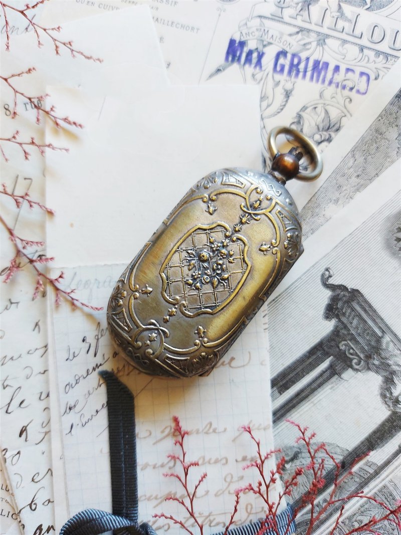 Porte-Louis 法国古董零钱盒/坠饰【保留中请勿下单】 - 零钱包 - 纯银 银色